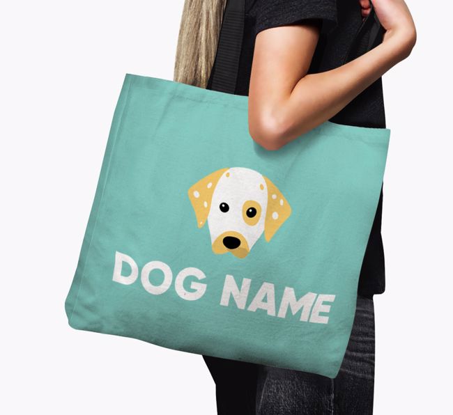 Personalised {dogsName} Icon Canvas Bag